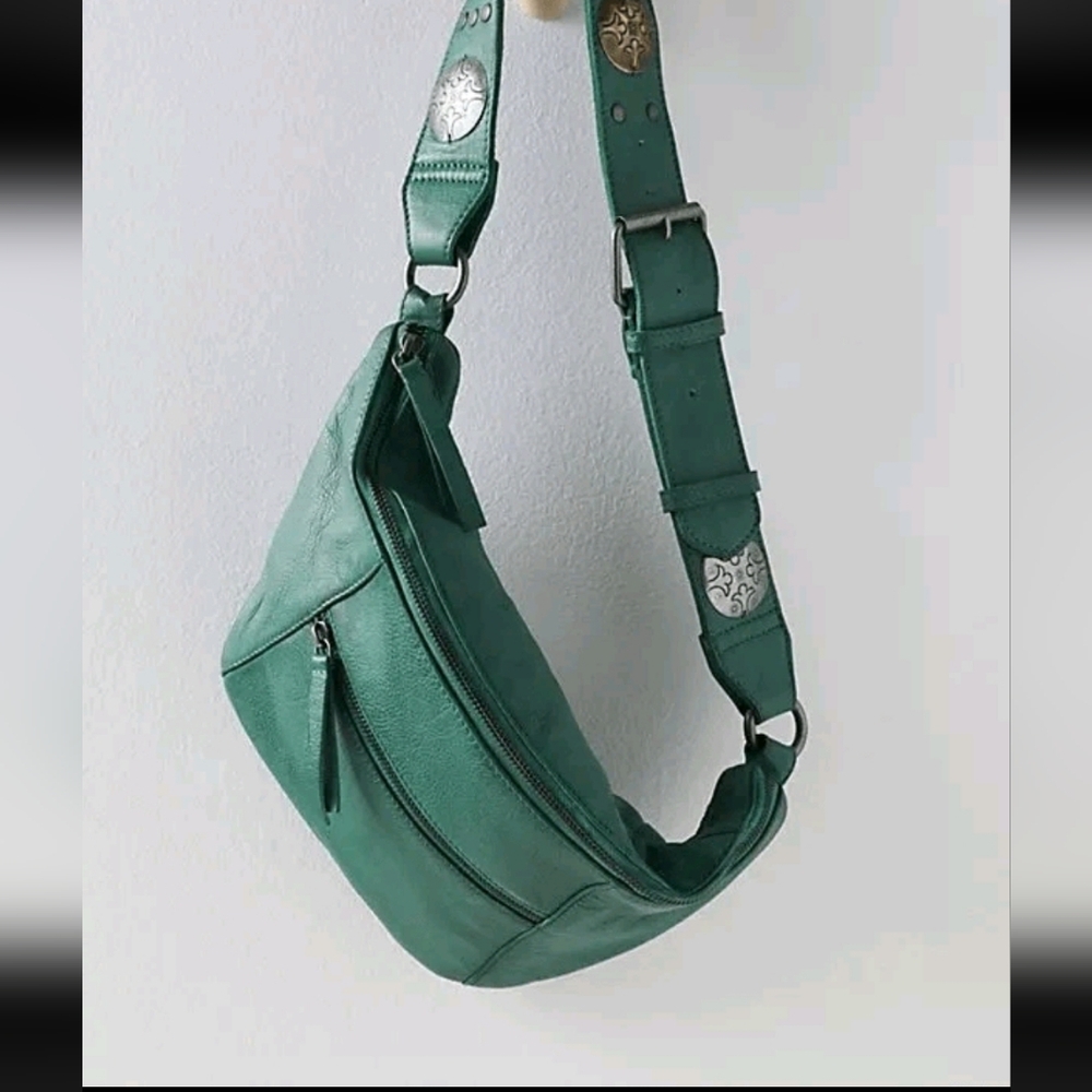 NWOT Free People Wilder Embellished Sling Bag (One Size)